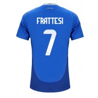 Italien Davide Frattesi #7 Fußballbekleidung Heimtrikot EM 2024 Kurzarm